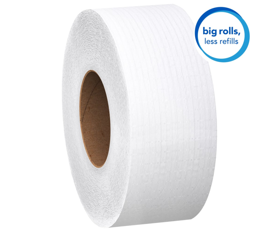 Scott® Essential 1-Ply Jumbo Roll Toilet Paper (3.27 in. x 2000 ft., 12/Case)